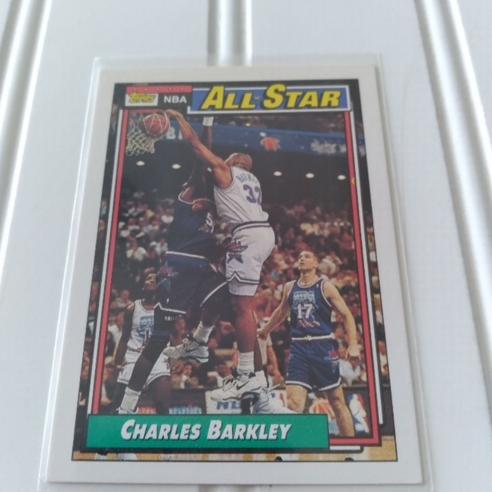 91 Topps Charles Barkley All Star Card